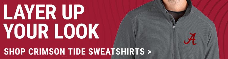 Shop Alabama Crimson Tide Sweatshirts